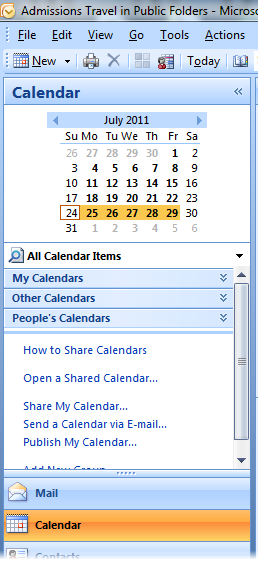 office for mac cannot view shared calendar outlook 2011